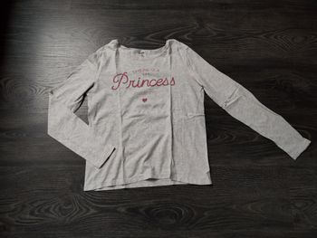 T-shirt gris clair 12 ans Kiabi