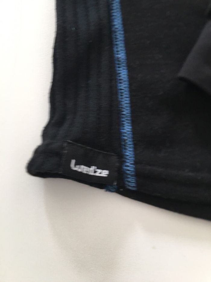 Sous-pull polaire enfant 6 ans noir Wed’ze - photo numéro 3