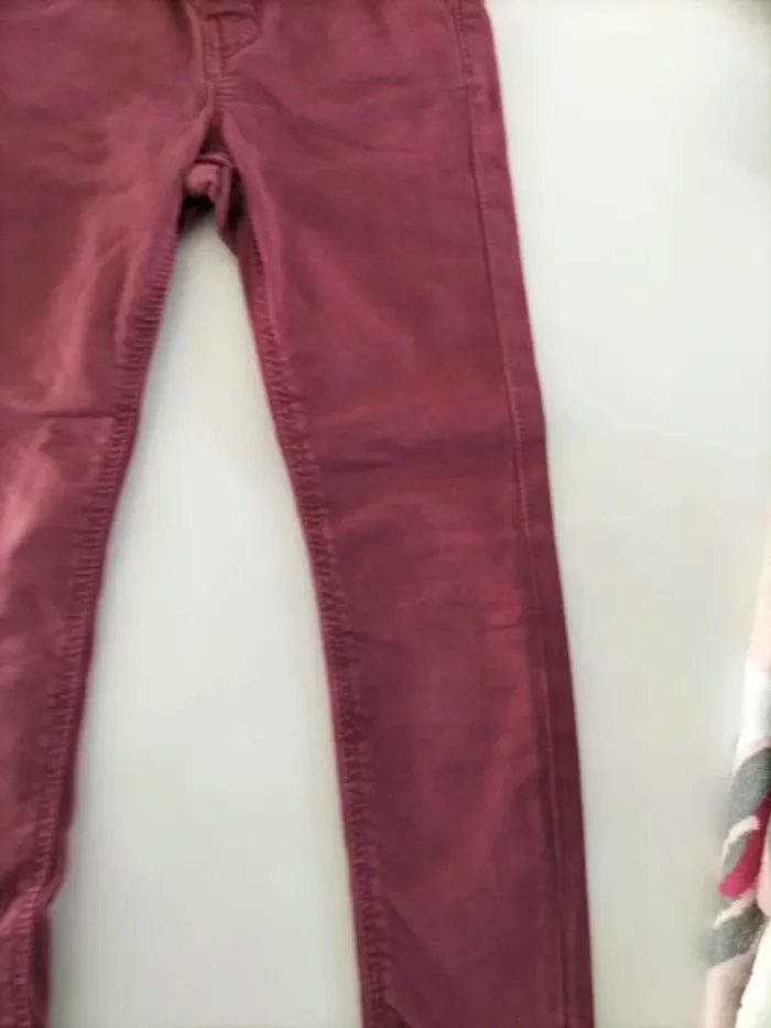 Jean skinny bordeau - photo numéro 5