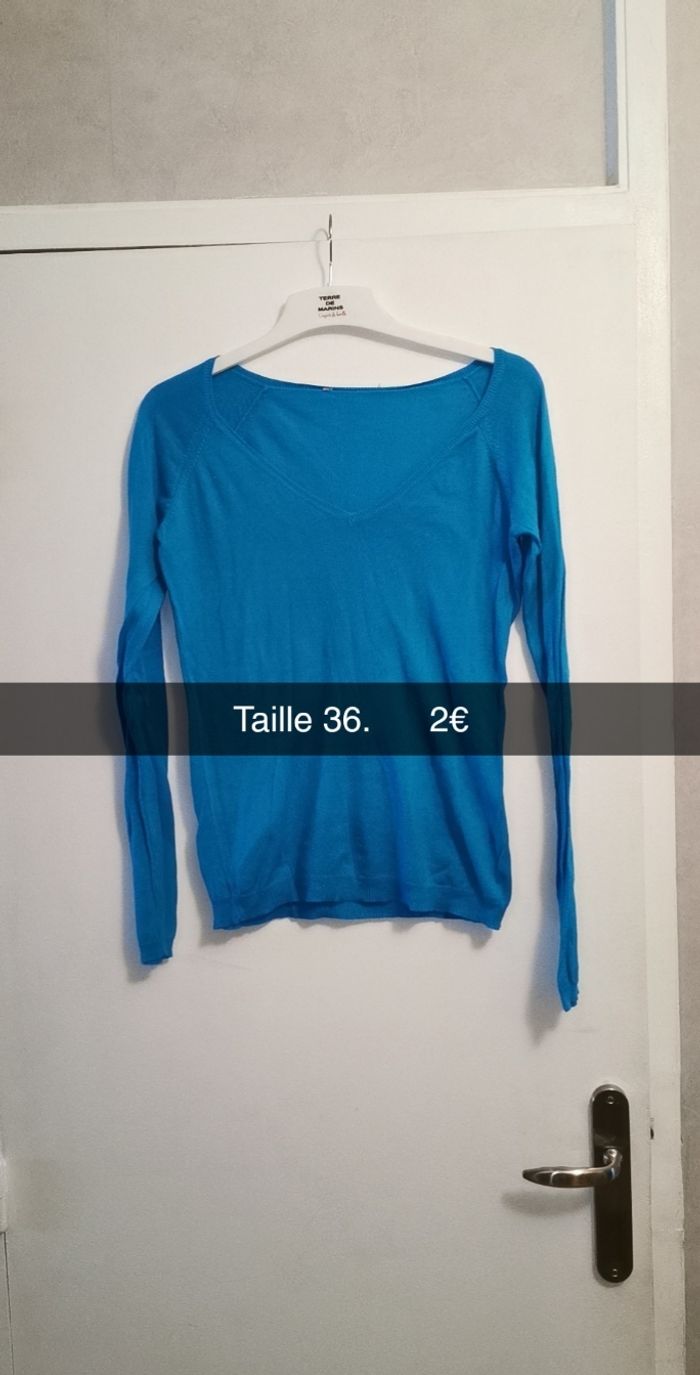 Tee shirt bleu
