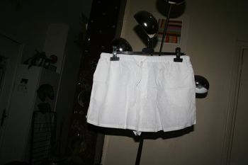 🌸Short lin blanc  Taille 40 "Mango" Neuf 🌸