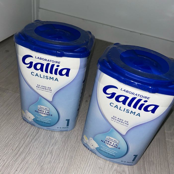 2 boîtes de lait gallia 1