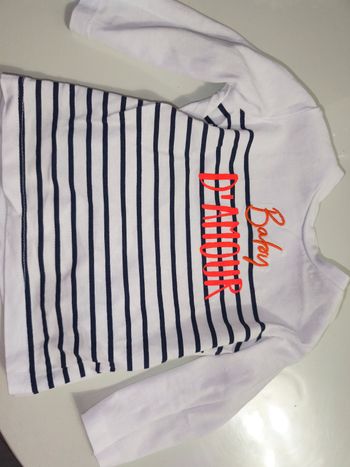 Manche longue bébé 