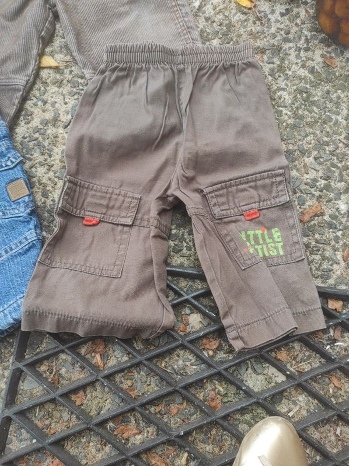 Lot 3 pantalons 6 mois - photo numéro 2