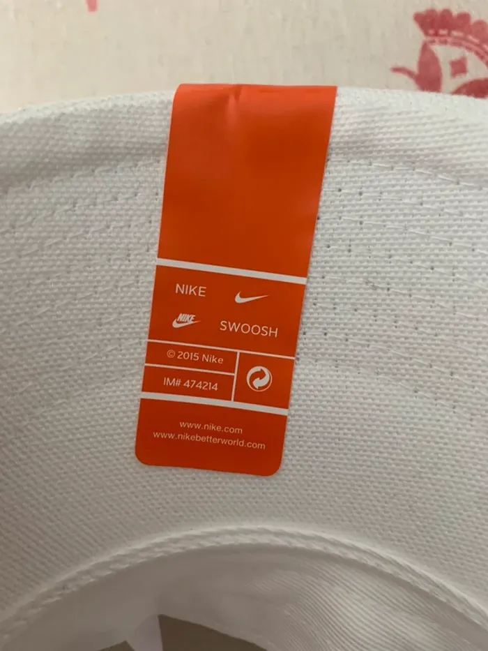 Casquette Nike unisexe blanche - photo numéro 6