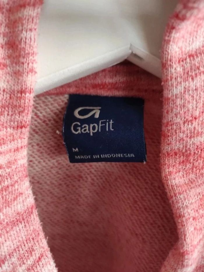 GAP Gilet garçon rose chiné 10/12 ans - photo numéro 6