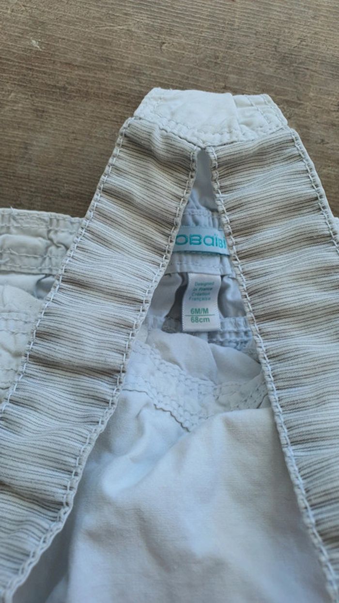 Salopette Obaïbi 6 mois 68 cm en très bon état - photo numéro 4