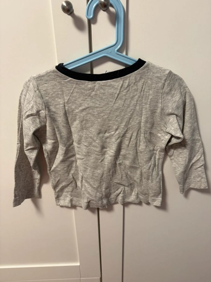 T-shirt manches longues petit bateau 3 ans - photo numéro 2