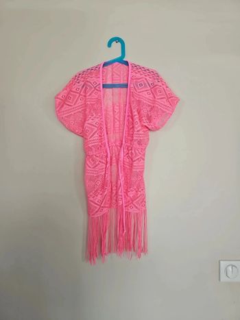 robe de plage piscine gilet de plage rose taille unique