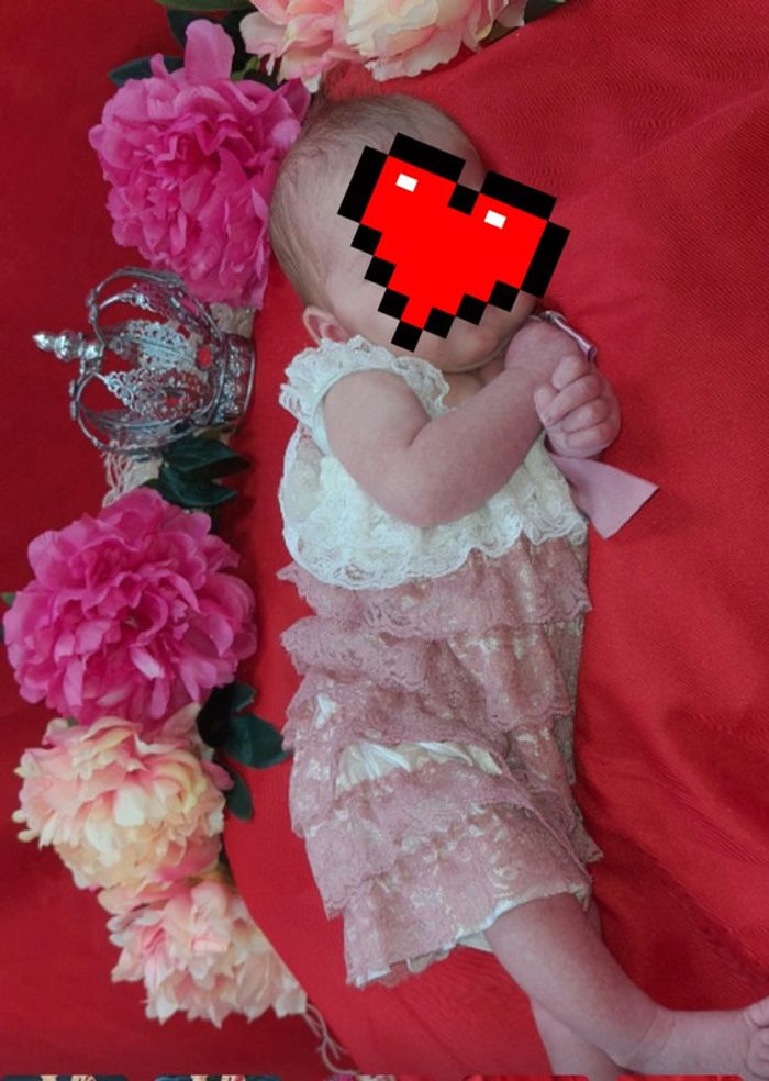 Combinaison shooting Tenue photo nouveau né - photo numéro 3