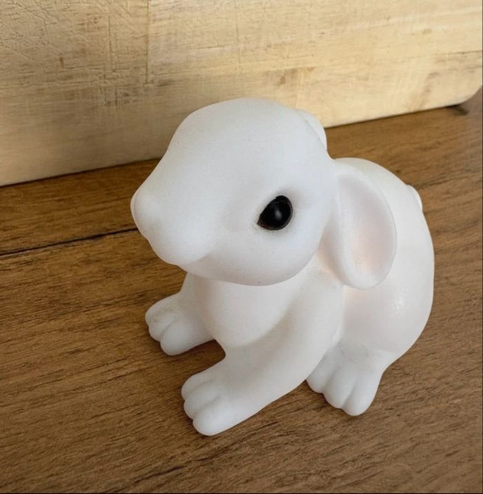 Veilleuse lapin à pile