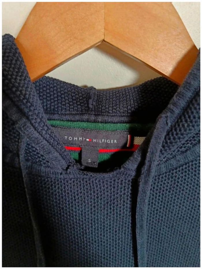 C14 sweat marine Tommy Hilfiger S - photo numéro 3