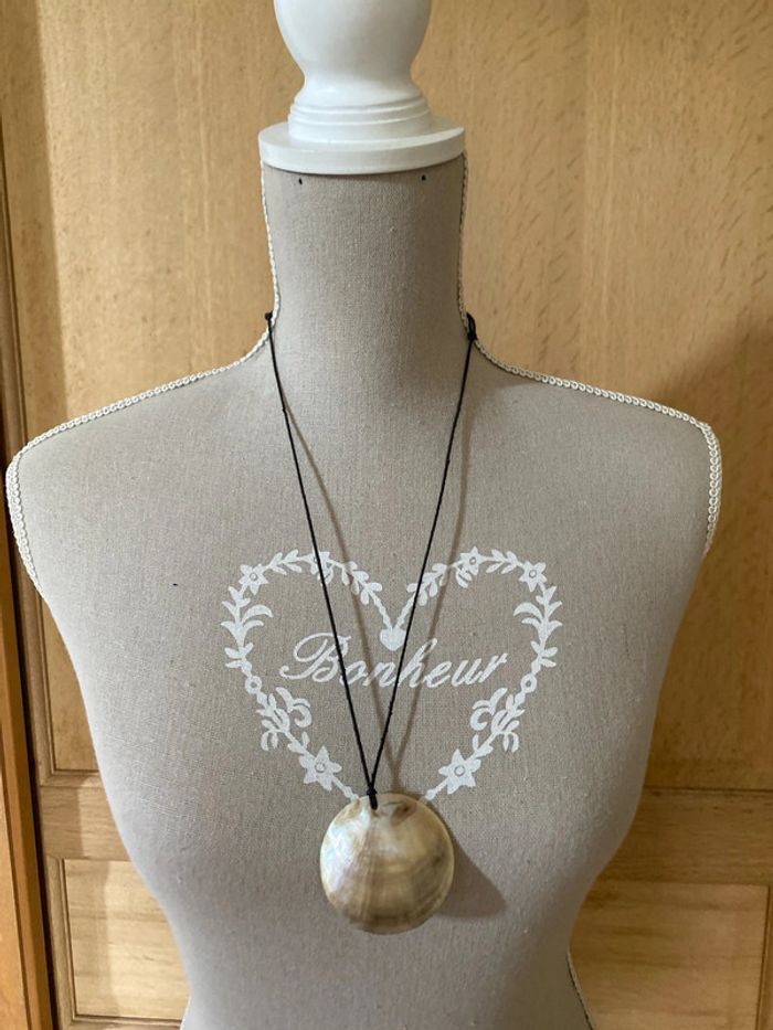 Collier en nacre ajustable - photo numéro 5