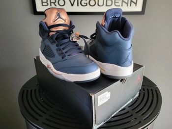 Basket jordan retro 5 bronze