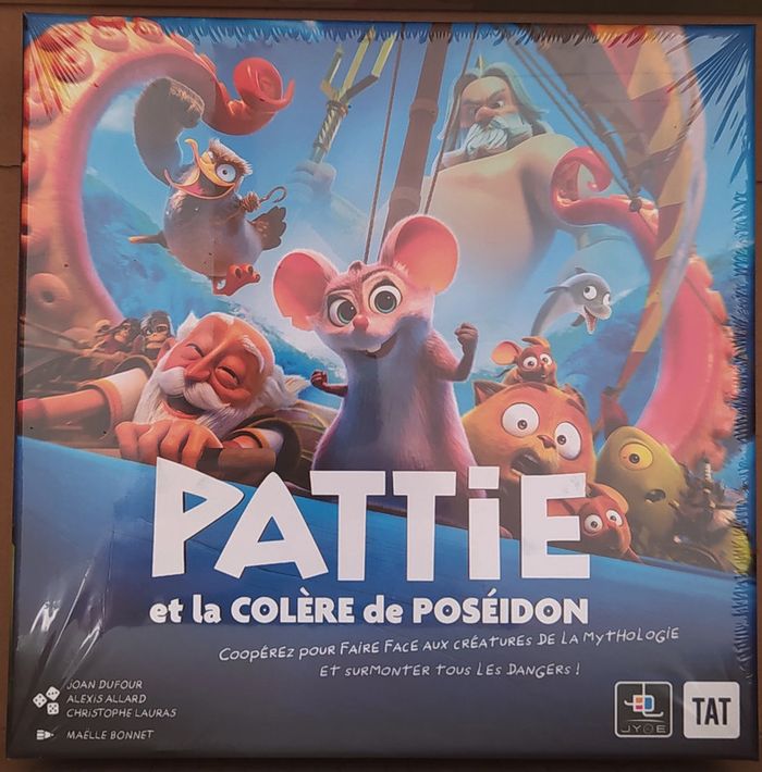 Pattie et la colère de Poséidon - Jeu de société neuf