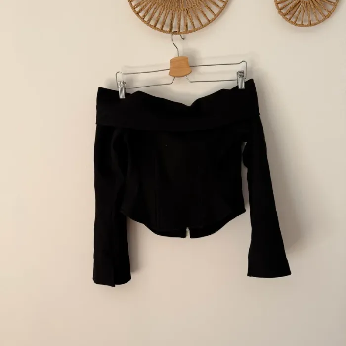 Blazer noir Zara neuf - Taille S - photo numéro 8