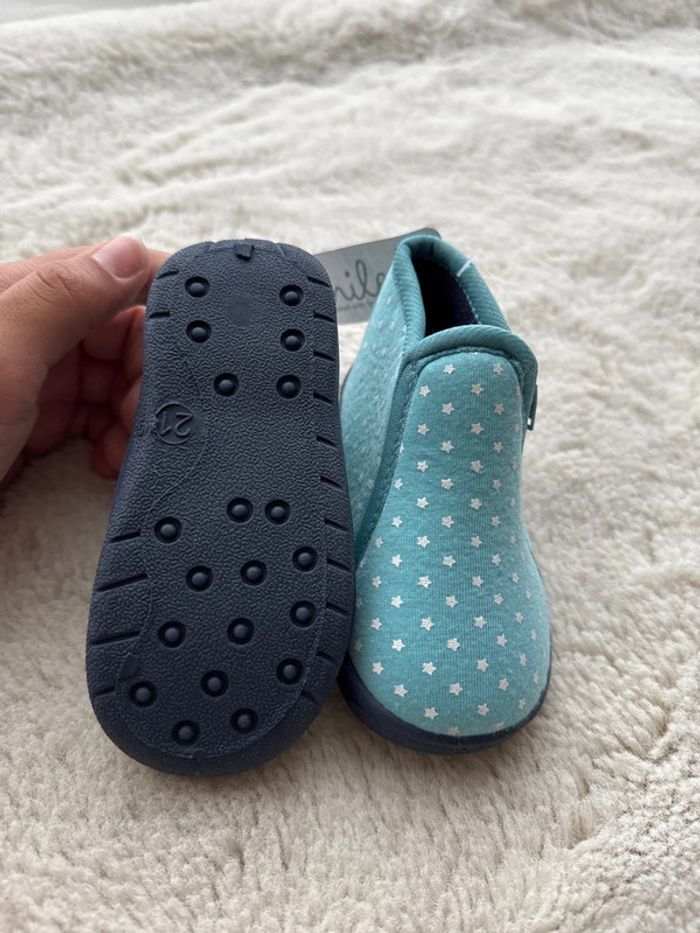 🩰 chausson bébé fille - taille 21 - neuf avec étiquette - smile - photo numéro 5