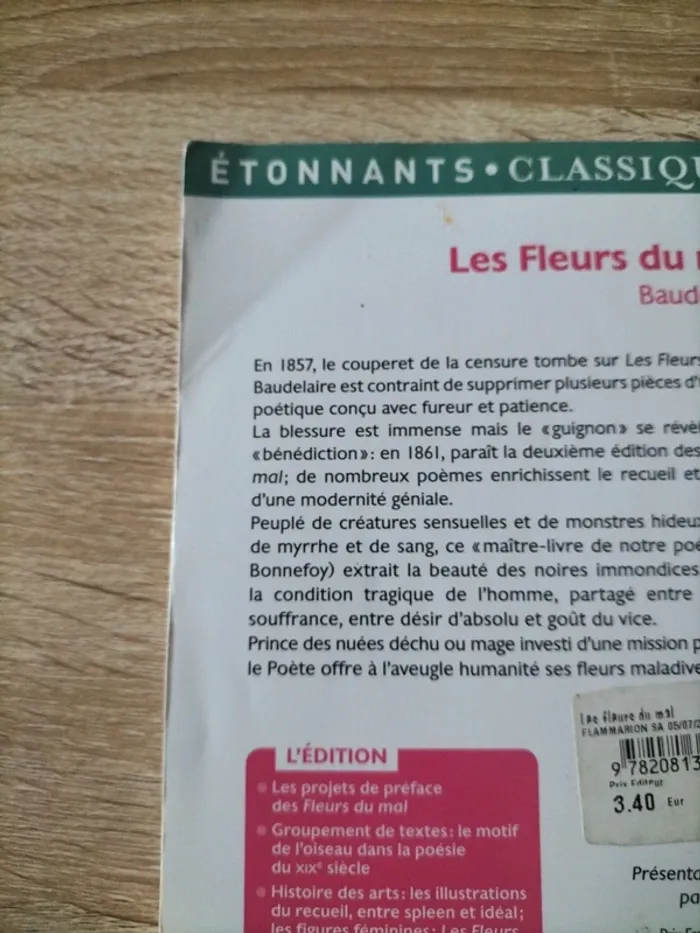 Les fleurs du mal - photo numéro 5