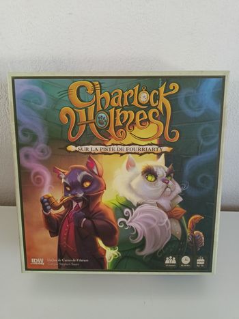 Charlok holmes sur la trace de fourriarty idw games