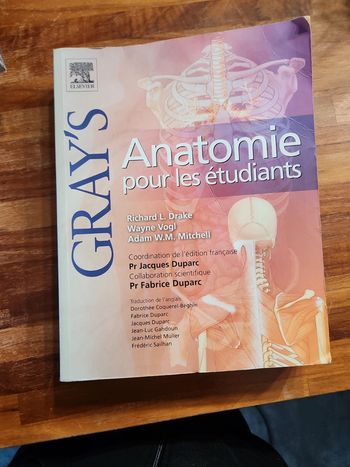 Livre: Anatomie pour les étudiants