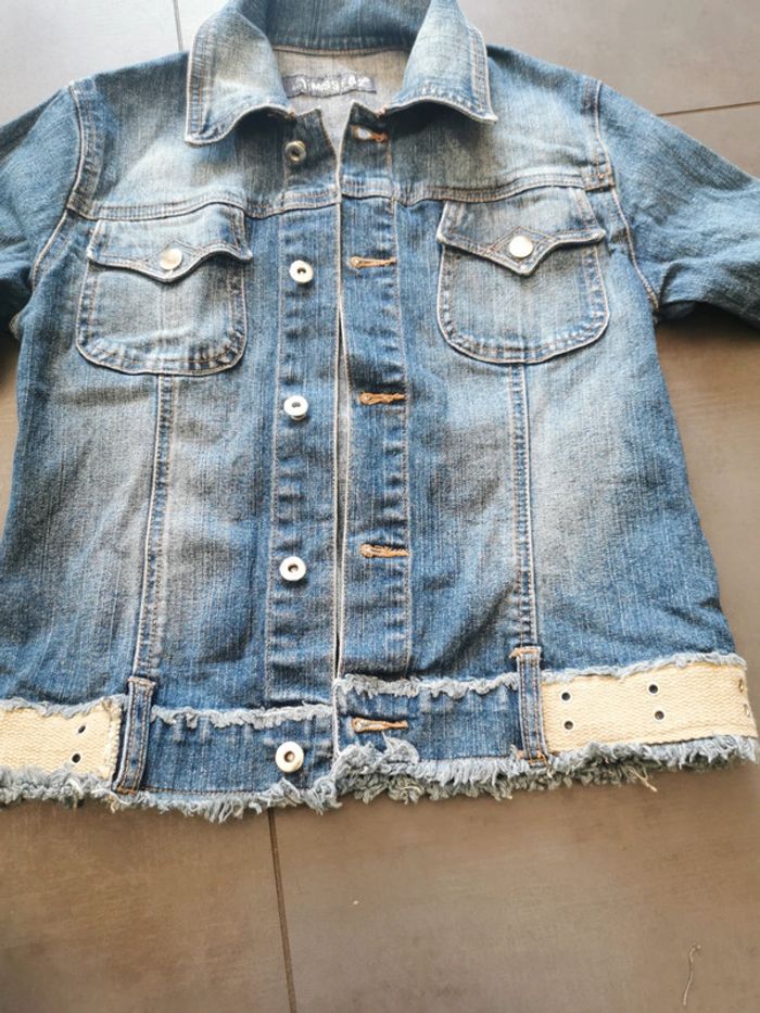 Veste en jean 12 ans miss F&2 - photo numéro 3