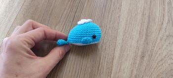 Baleine amigurimi au crochet 