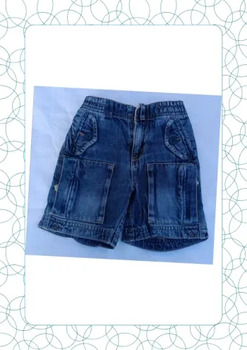 Short en jean 12-18 mois Gap