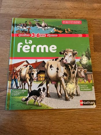 Livre Questions réponses La ferme