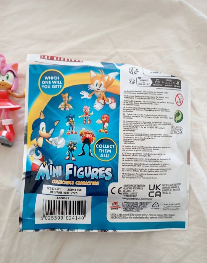 Figurine Amy Rose Sonic - photo numéro 4