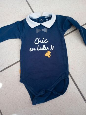 Body lulu castagnette 6 mois