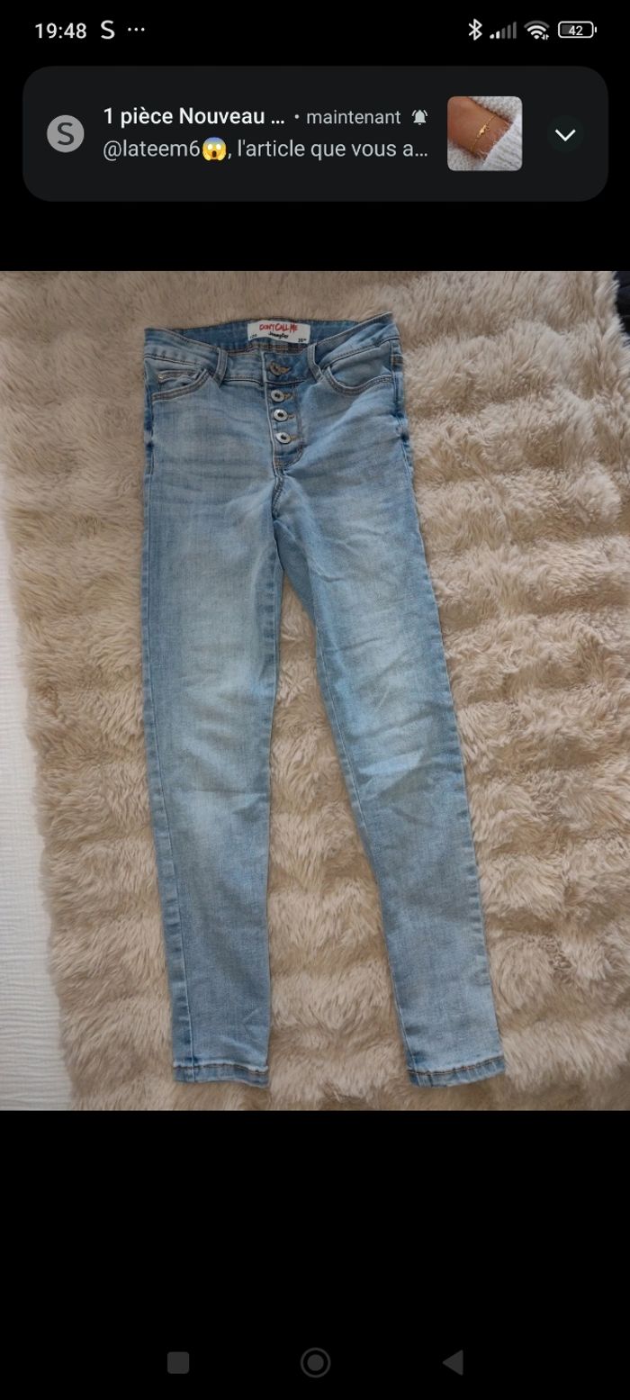 Skinny Jennyfer 12 ans taille 30