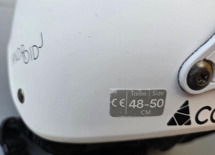 Casquette de ski Android blanc enfants taille 48/50 Cairn - photo numéro 3