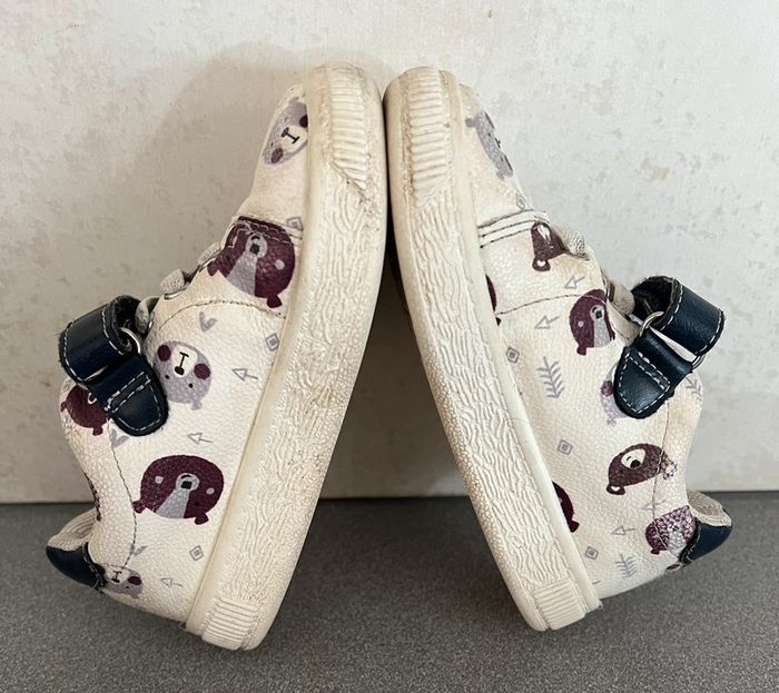 Paire de baskets à scratchs pointure 22 Charlie and friends - photo numéro 4