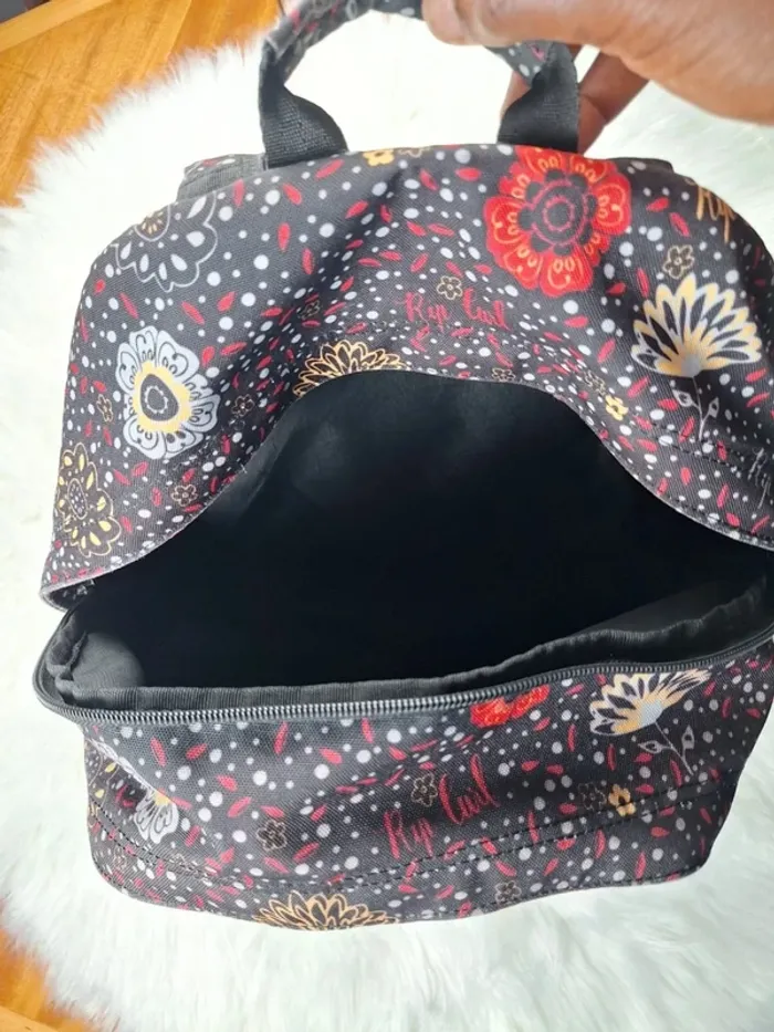 Sac à dos Rip Curl fleuri – Logo brodé – Multicolore (612) - photo numéro 5