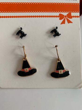 Boucles d’oreilles Halloween