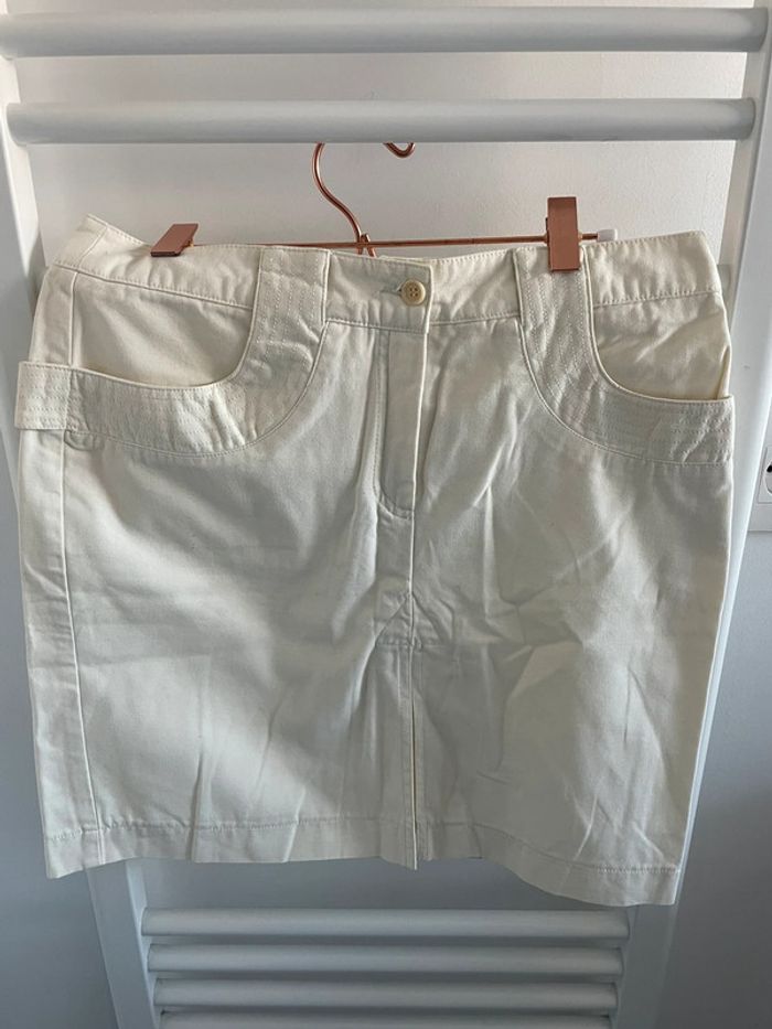 Jupe blanche taille 38 - dimension