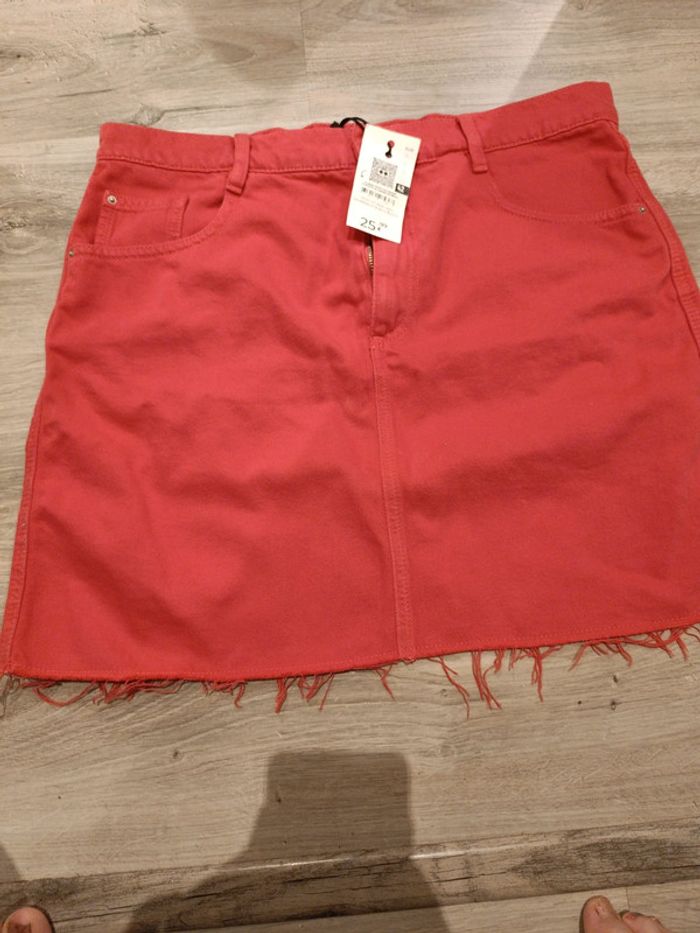 Jupe rose camaïeu t42