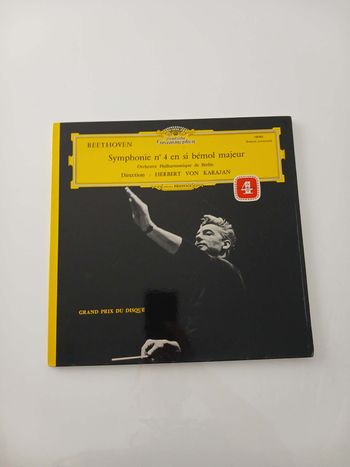 VINYLE BEETHOVEN - Symphonie n°4 - Herbert von Karajan