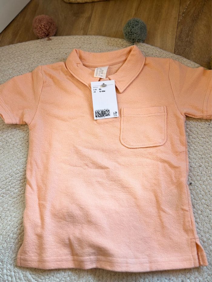 Polo orange - photo numéro 2