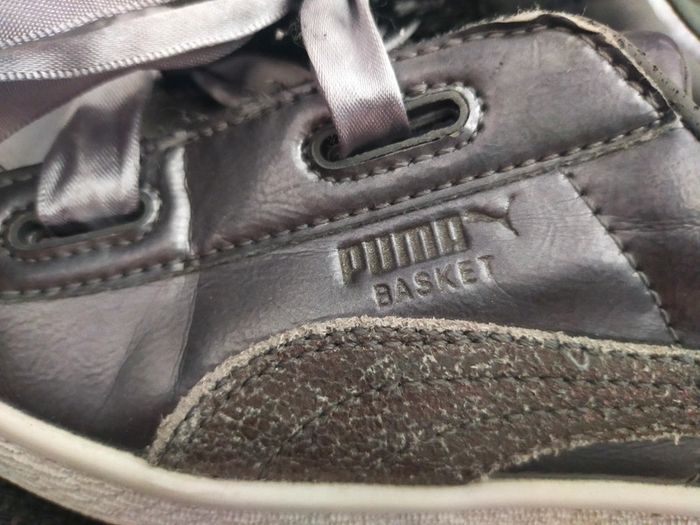 Baskets neuves grises lacets a ruban T 33 Puma - photo numéro 4