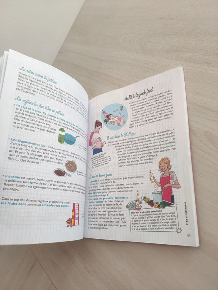 Livre mon cahier fitness modelez vous un corps harmonieux Andanson - photo numéro 11