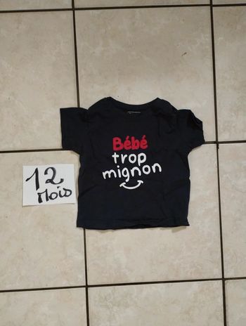 Tee shirt 12 mois