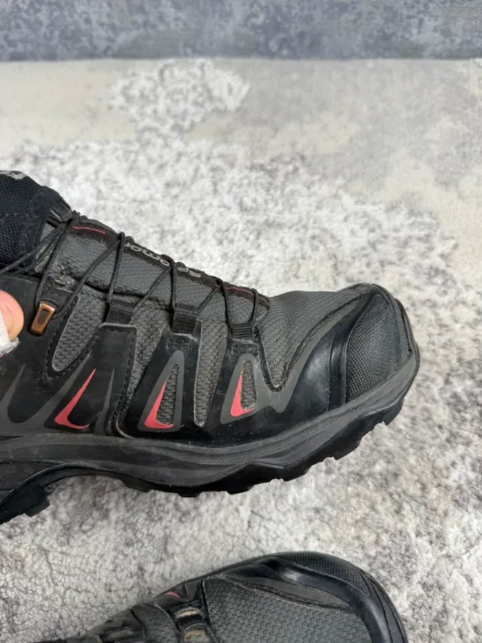 Salomon X Ultra 2 Gore-Tex - Black & Grey & Orange / Corzil - photo numéro 15