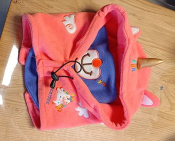 Cagoule polaire fille