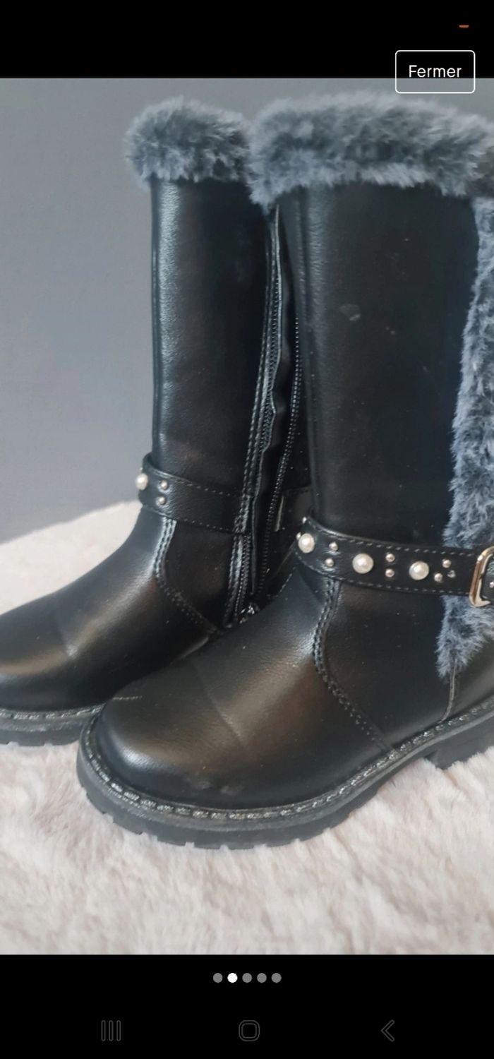Botte fille taille 23 - photo numéro 2