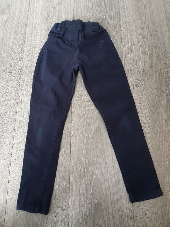 Tregging bleu foncé