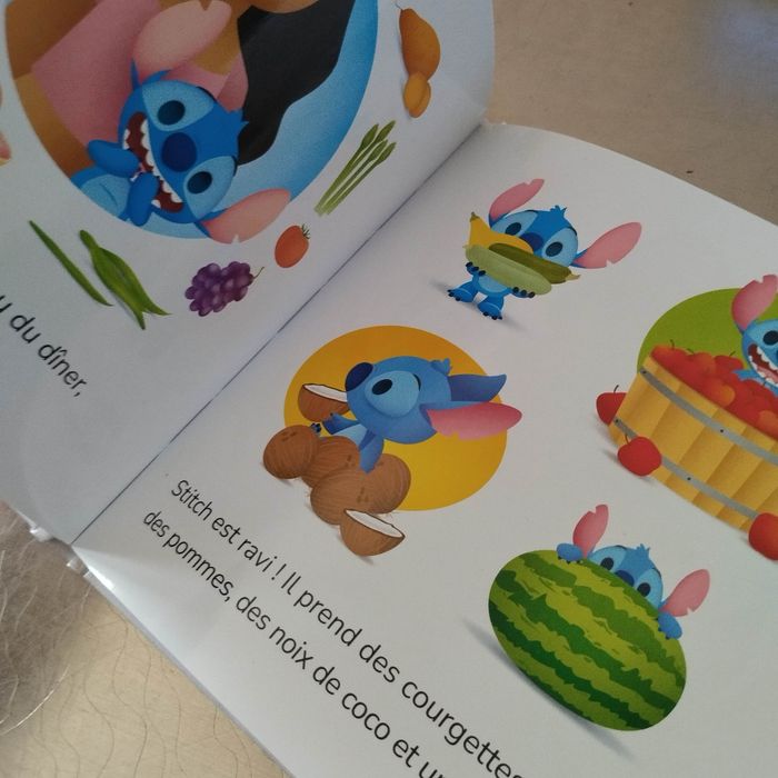 Livre enfant Disney baby mes premières histoires Stitch - photo numéro 3