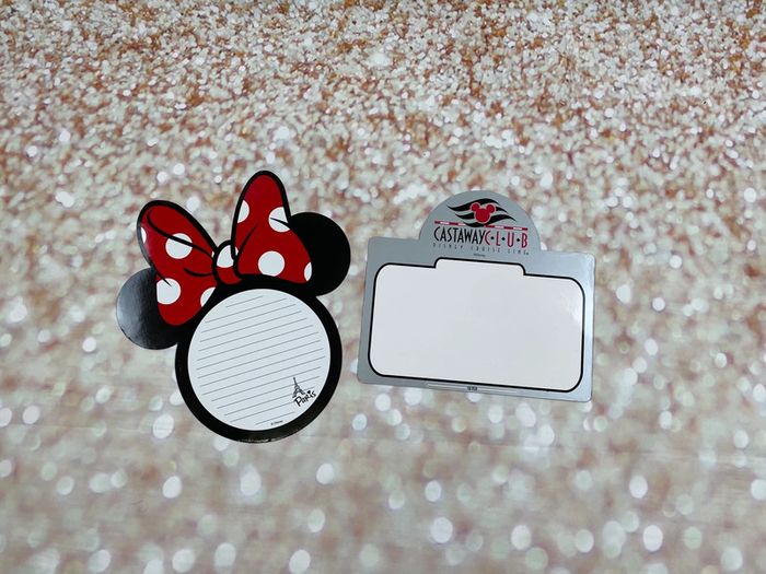 Lot de 2 ardoises aimantées Disney - Disney Cruise Line