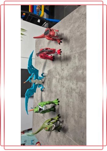 Lot de dinosaures musicaux