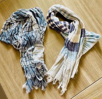 Lot 2 foulards enfants Zara